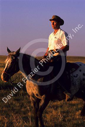 Wyoming rancher Buck Holmes.