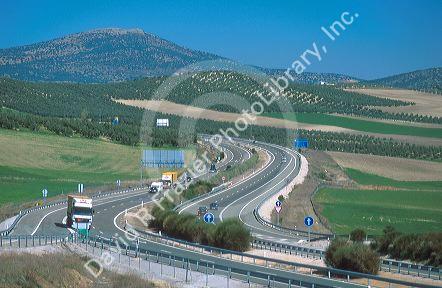 Autovia A-44, 37km north of Granada, Spain.