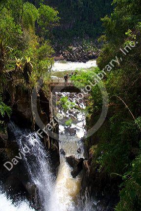 Waterfalls at Iguazu, Argentina.