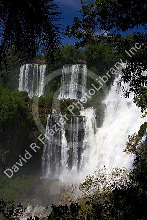 Waterfalls at Iguazu, Argentina.