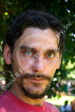 Portrait of an Argentine man in Buenos Aires, Argentina.