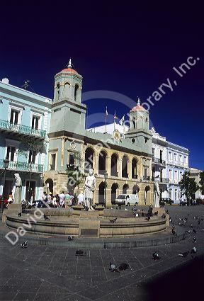 The City Hall in San Juan, Puerto Rico.