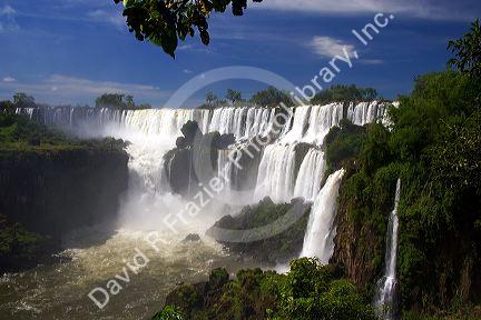 Waterfalls at Iguazu, Argentina.