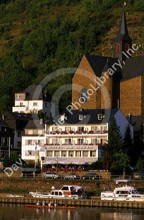 The Mosel River at Cochem, Germany.