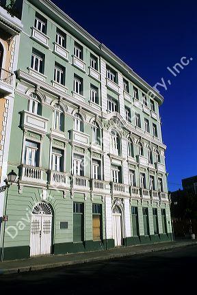 Renovated apartment housing in Old San Juan, San Juan, Puerto Rico.