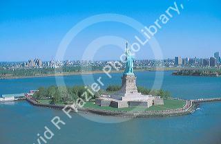 The Statue of Liberty in New York City.