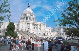 The United States capitol building in Washington, D.C.