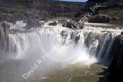 Shoshone Falls on the Snake River in Twin Falls, Idaho.