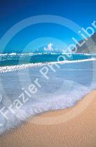 Beach scene on Kauai,  Hawaii.  Barking Sands beach.