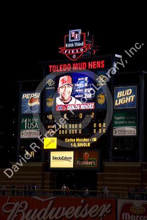 Toledo Mud Hens baseball park in Toledo, Ohio.