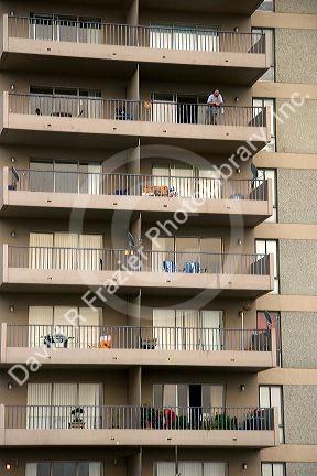 Apartment complex in Memphis, Tennessee.