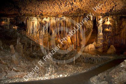 Blanchard Springs Caverns near Mountain View, Arkansas.