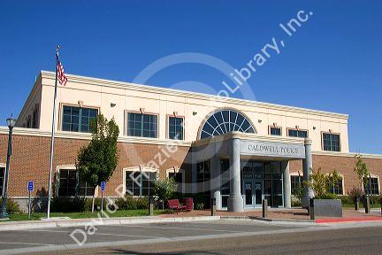 Police headquarters in Caldwell, Idaho.