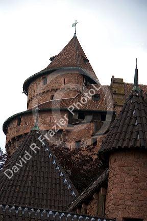 Koenigsbourg Castle in Eastern France.