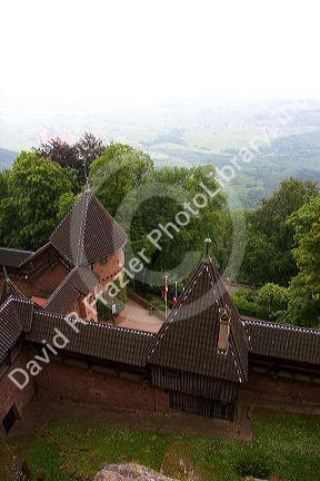 Koenigsbourg Castle in Eastern France.