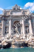 Trevi Fountain in Rome, Italy.