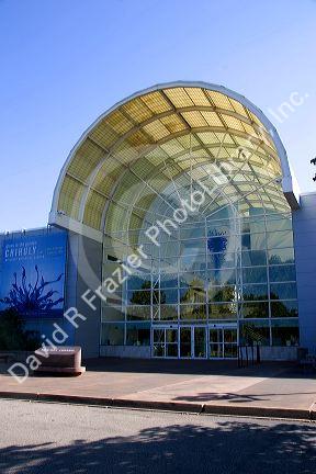Entrance to the Missouri Botanical Garden in St. Louis.