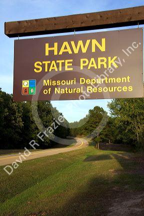 Hawn State Park in Genevieve, Missouri.