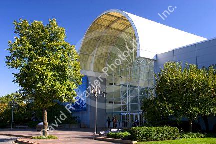 Entrance to the Missouri Botanical Garden in St. Louis.