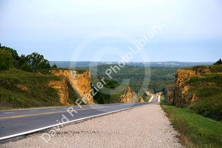 Highway 63 between Rolla and Jefferson City, Missouri.