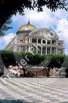 The Opera House in Manaus Brazil.