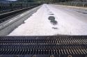 The expansion joint on a bridge in Idaho.