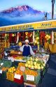 Fruit stand along the Amalfi Coast of Italy near Positano.