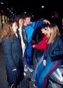Italian teens hanging out in Sorrento, Italy.