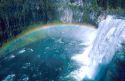 Upper Mesa Falls at Henrys Fork on the Snake River, Idaho.