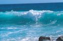 Waves at Grand Cayman Islands.