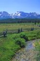 The Sawtooth Mountains near Stanley, Idaho.