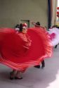 Mexican folk dancers during cinco de mayo festival.  MR
