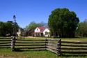 The Sauer-Beckman farm at the LBJ Park near Johnson City, Texas.