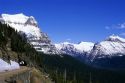 Going to the Sun Highway in Glacier National Park, Montana.