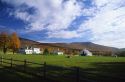 Horse farm near Roxbury, Vermont.