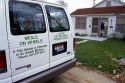 A volunteer delivers food from Meals on Wheels in Boise, Idaho.