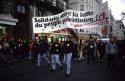 Demon stration supporting Palestine in Paris France.