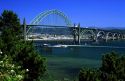 Yaquina Bay Bridge in Newport, Oregon.