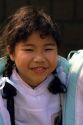 A Chinese girl in Hong Kong.
