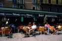 A sidewalk cafe in Verona, Italy.