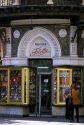The store front of a candy store in Seville, Spain.