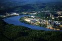 The Tennessee River at Chattanooga, Tennessee.