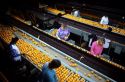 Grading and packaging oranges in Florida.