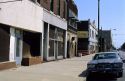 Low income area of East St. Louis, Illinois.