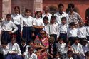 Indian public school class, Delhi, India.