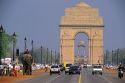 The India Gate in New Delhi, India.