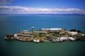 Alcatraz Island in the San Francisco Bay, California.