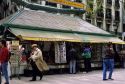 A newsstand in Madrid, Spain.