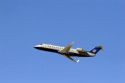 CRJ Canadian Regional Jet commuter at take off from LAX.