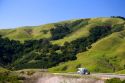 Motor home traveling on california highway 22 near San Louis Obispo.